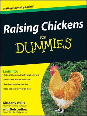 cover image of Raising Chickens For Dummies